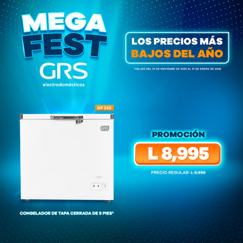 Congelador Tapa Cerrada 9 pies³ | Modelo GF 230