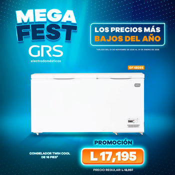 Congelador 2 en 1 de 16 pies³ / GF 450SS
