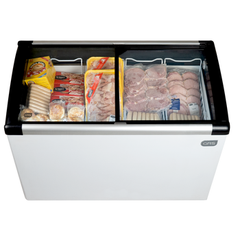 Congelador Tapa de Vidrio Curvo 10 pies³ | Modelo GS 260YX2