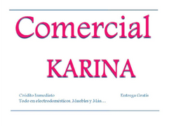 Comercial Karina
